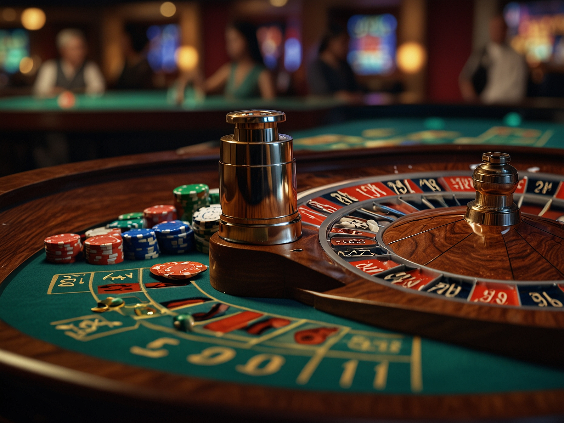 Collection of casino games - slots, roulette and live dealer